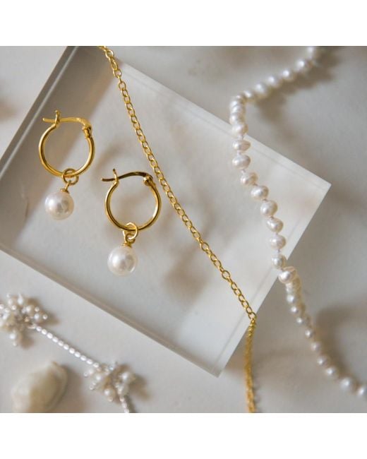 FV Jewellery Metallic Perle Fresh Water Pearl Strand Necklace