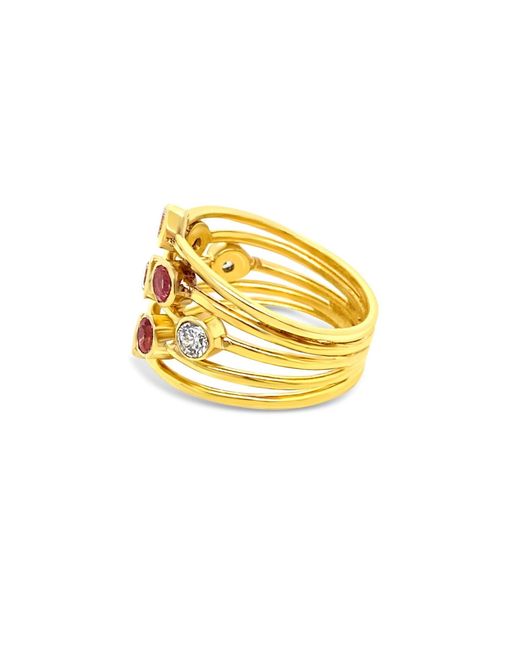 GEM BAZAAR Metallic Constellation Ring