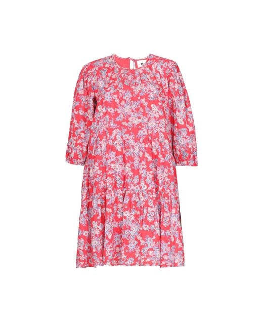 Em & Shi Pink Colour Me Love Tiered Dress
