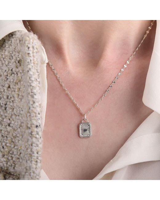 Nellou Jewellery Metallic Golden Dawn Necklace Sterling