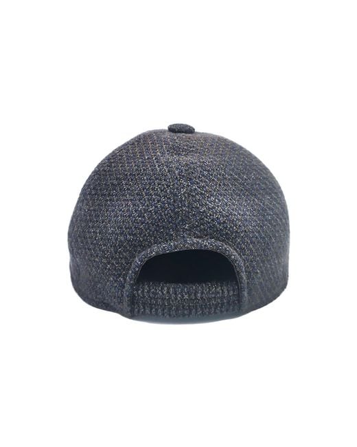 DORIA 1905 Blue Rollable Baseball Cap for men