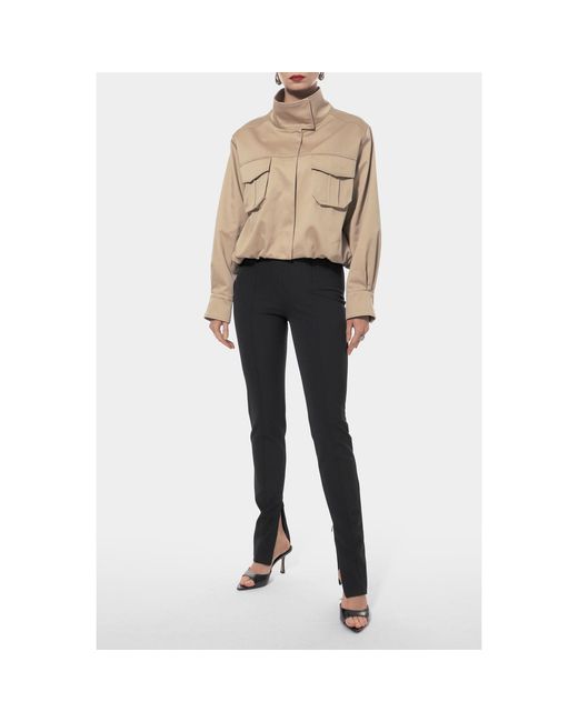 AGGI by HALEWSKI Natural Neutrals Roza Misty Sand Jacket