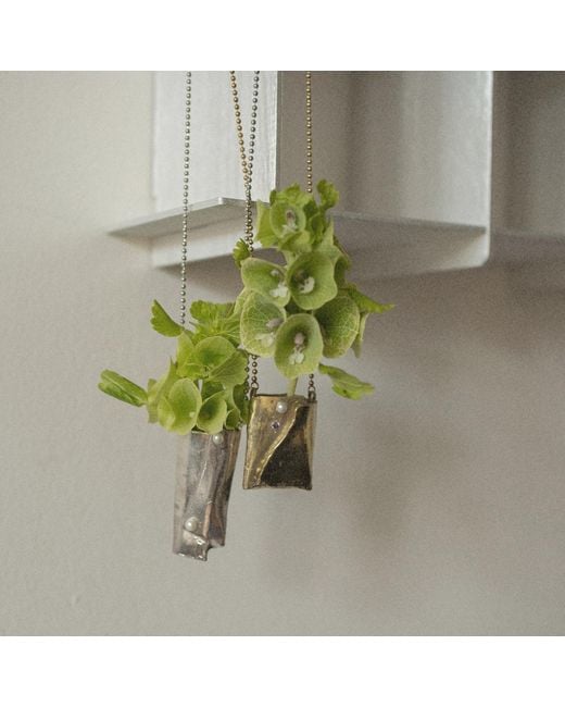 Martina Rozenberg Smira Jewelry Green Amfora Necklace
