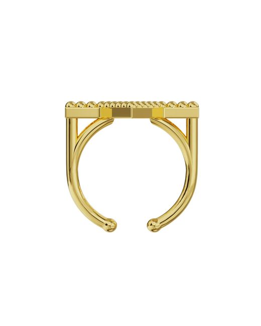 Linda Fiore Metallic Starlite Ring Vermeil