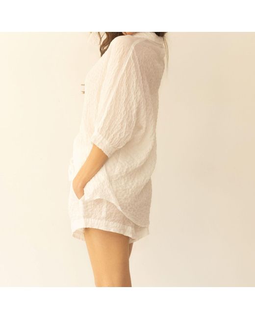 Muche Et Muchette White Nila Short