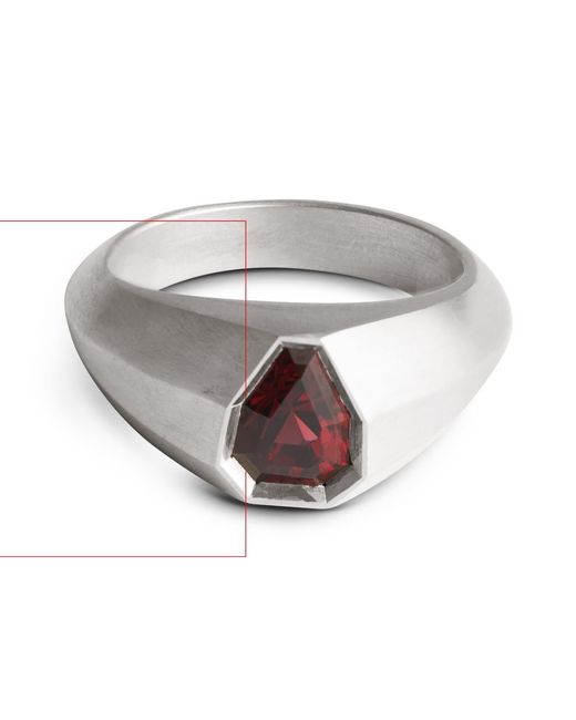 Kasun Metallic Signet Ring