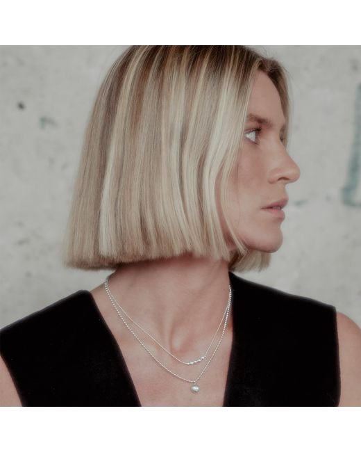 Tory Long Metallic The Orb Necklace