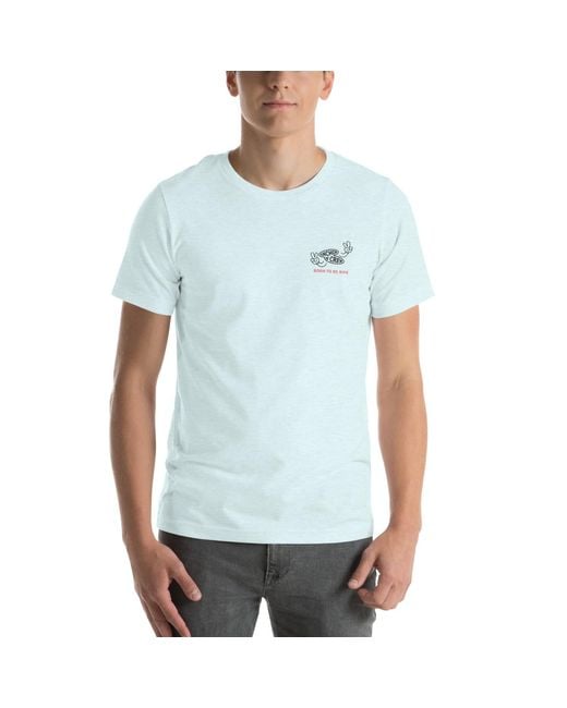 Anchor and Crew Blue Ice Ripe Avocado Dial-A-Local Organic Cotton T-Shirt for men