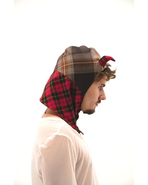 Castaneda Green Button-Up Balaclava