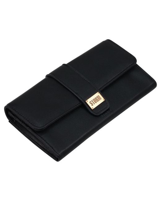 Storm Black Hera Long Envelope Wallet