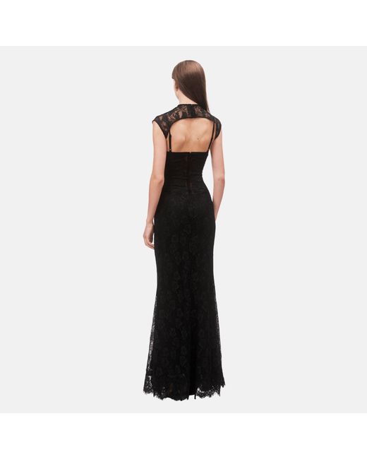 OW Collection Black Brisa Maxi Dress