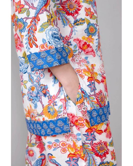 Inara White Goa Carnival Cotton Pyjamas