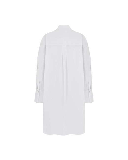 Fob Paris White Lola Shirt Dress