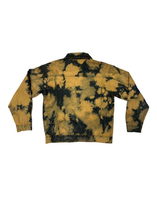 Zasta Studio Green Denim Jacket Tie Dye Large H for men
