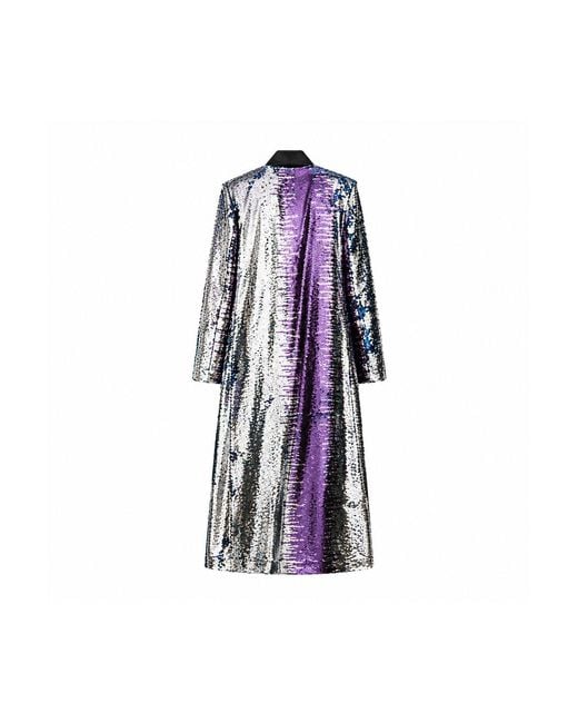 Roqaia Fashion House Blue Midnight Jacket