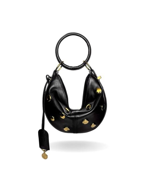 Indigolush Black Mini Ivy Studded