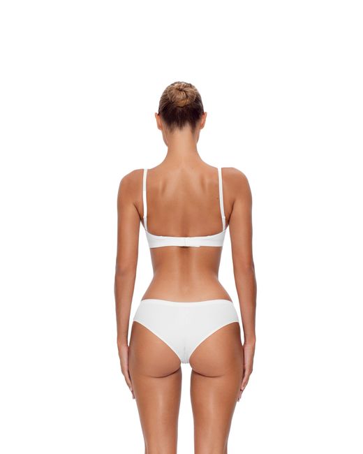 GOD SAVES QUEENS White Second Skin Brief