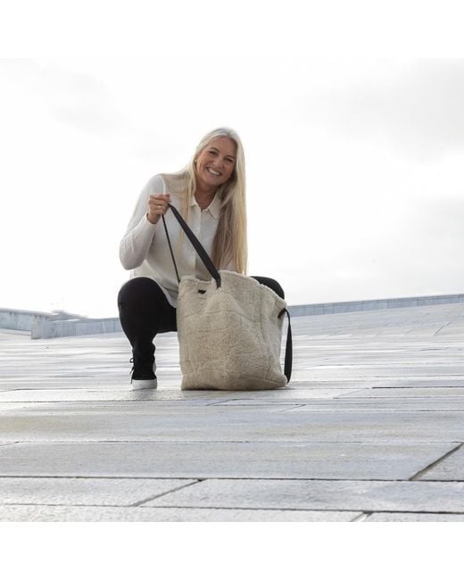 tirillm Natural Lana Tote Bag Off