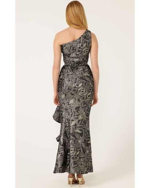 SACHA DRAKE Gray Tyra Gown