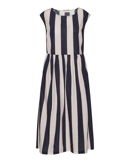 GROBUND Blue Mathilde Dress