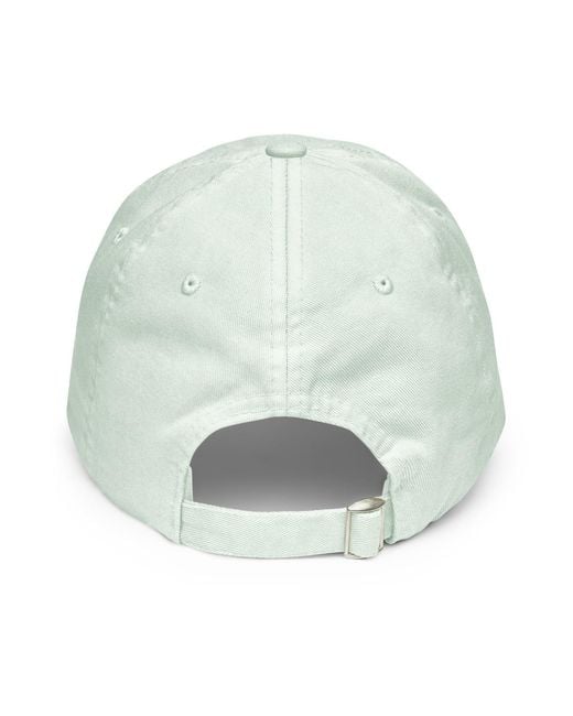 Anchor and Crew White Mint Pastel Ampersand Signature Embroidered Chino Cap for men