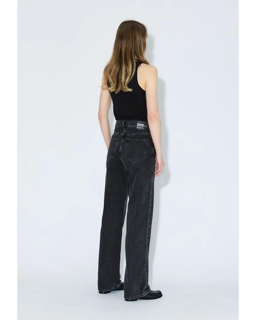 Dr. Denim White Echo High Straight