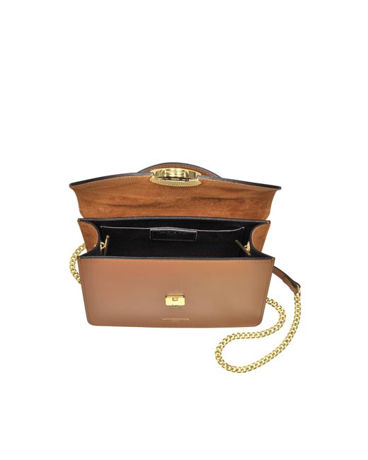 Le Parmentier Brown New Ondina Top Handle Shoulder Bag
