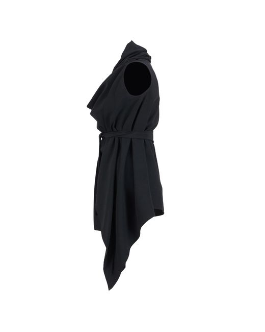 Ma Mulier Black Design Blouse