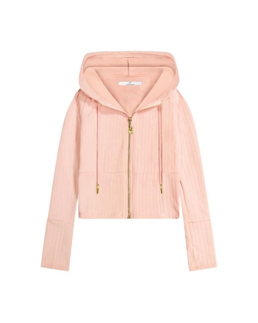 Cloud Haven Pink Sweet Pit Bull Zip Up Hoodie