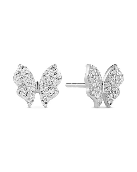 Sif Jakobs Jewellery Metallic Earrings Farfalla