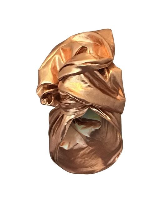 Romer Millinery Brown Twisturban Turban