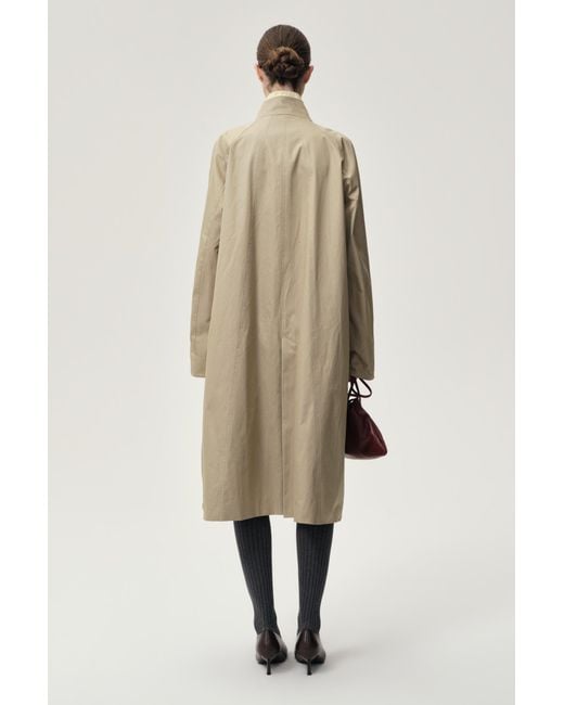 FRONT ROW SHOP Natural Neutrals Amelie Trench Coat