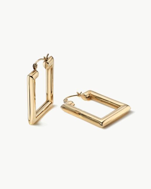 Öugie Metallic The Squared Tube Hoops