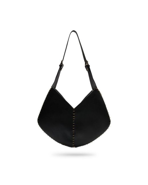 Danni Ro Black Virginia Rhombus Bag