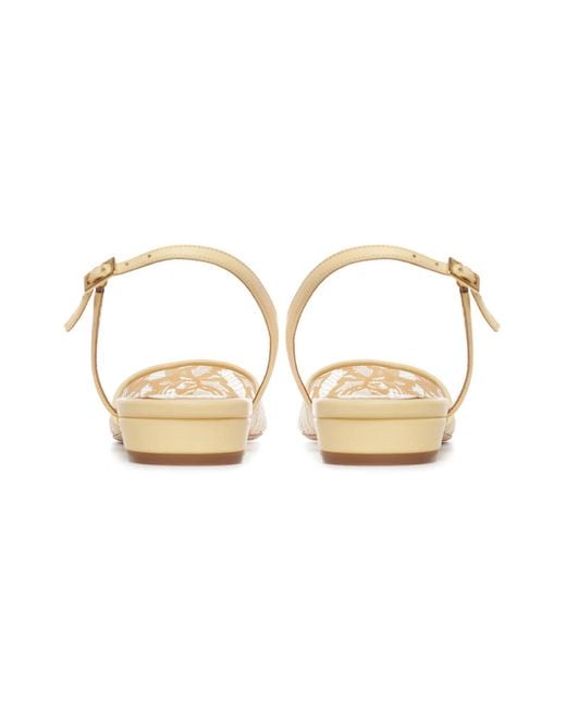 Ginissima Natural Ines Lace Flats