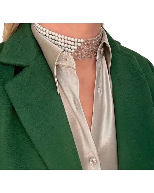 Fairchild Baldwin Pink Masai Choker Necklace
