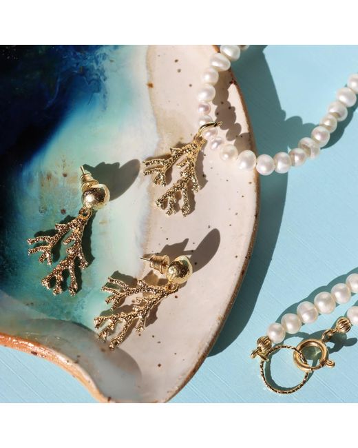 Larsuu Metallic Reef Earirngs