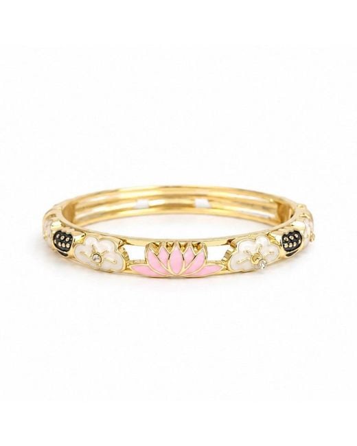 Nuvv Collection Metallic Neutrals Ivory Evil Eye Bangles