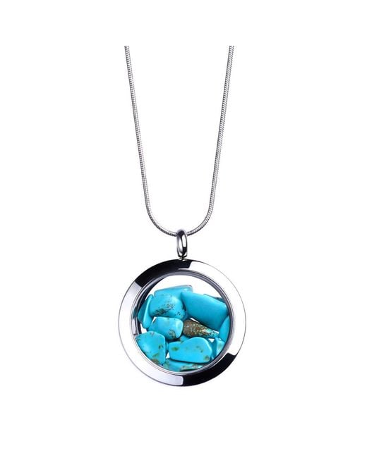 My Little Nature Blue Crystal Necklace