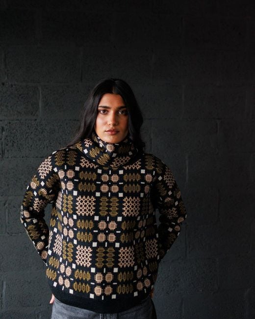 Mabli Black Carthen Merino Pullover