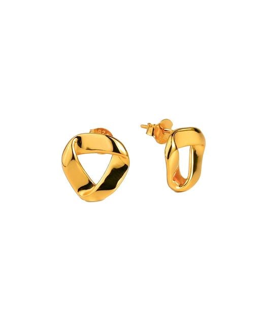 Zynnia Collective Metallic Trisca Studs