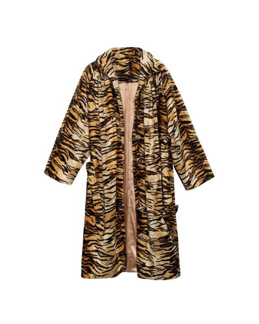 Paloma Lira Brown Tiger Coat