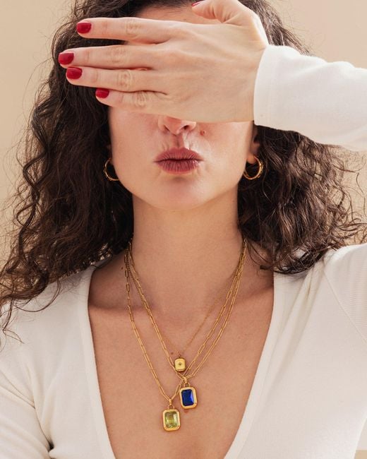Kybele Studio Metallic Starlight Charm Necklace