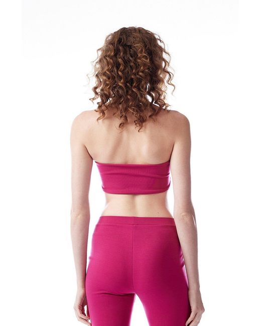 No'design Pink Stretch Bustier