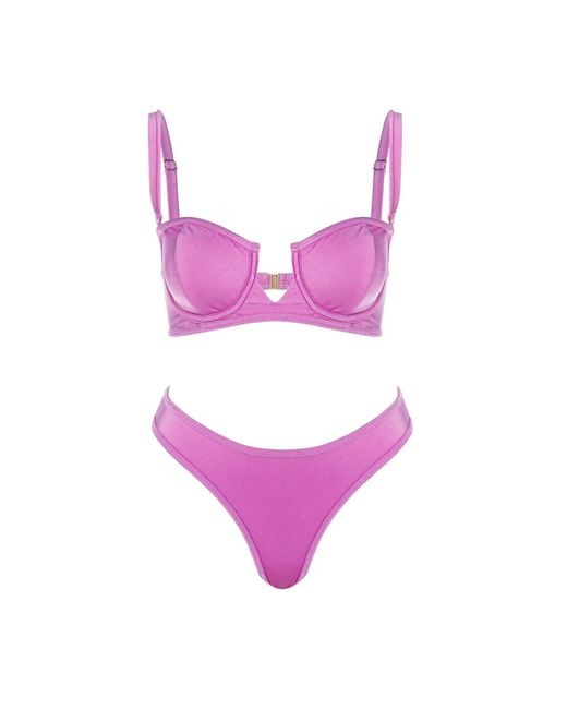 Cherina Beachwear Llc Purple Coco Bikini