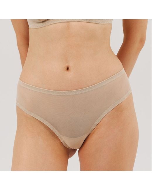 Daily Underwear Natural Neutrals Brazilian Panties Base Nude