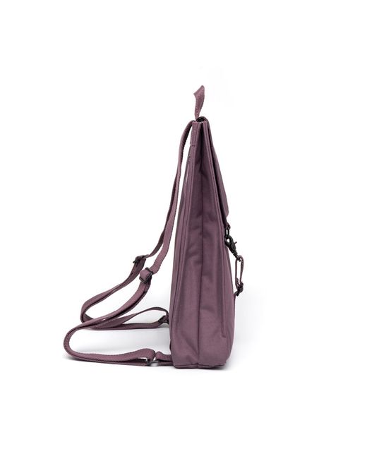 Lefrik Purple Handy Mini Backpack Stripes