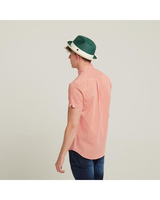 Dasmarca Hats Green Dasmarca Florence Emerald Summer Two Tone Crushable Hat for men