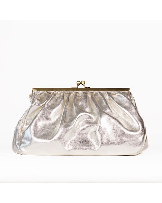 Danni Ro Metallic Porto Clutch