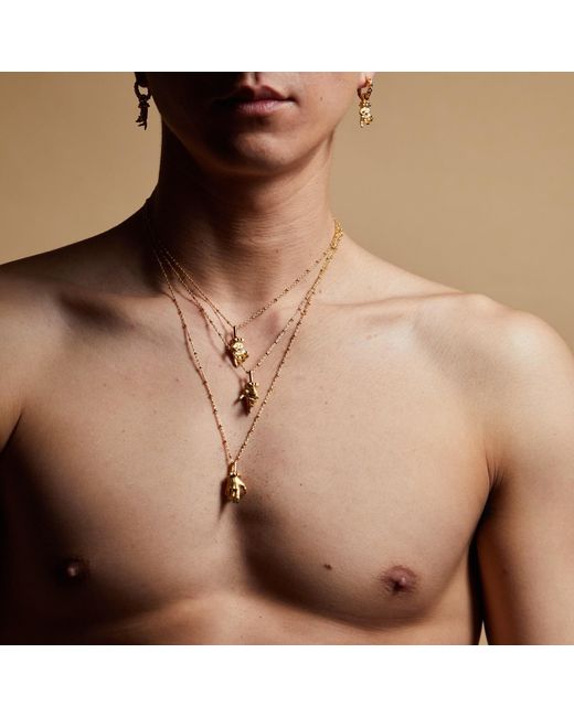 Kasun Metallic Hand Of The Protector Pendant
